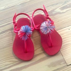 Havaianas girls flip flops 25-26